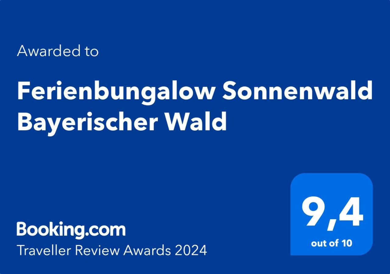 Ferienbungalow Sonnenwald Bayerischer Wald Villa Schöfweg Екстериор снимка